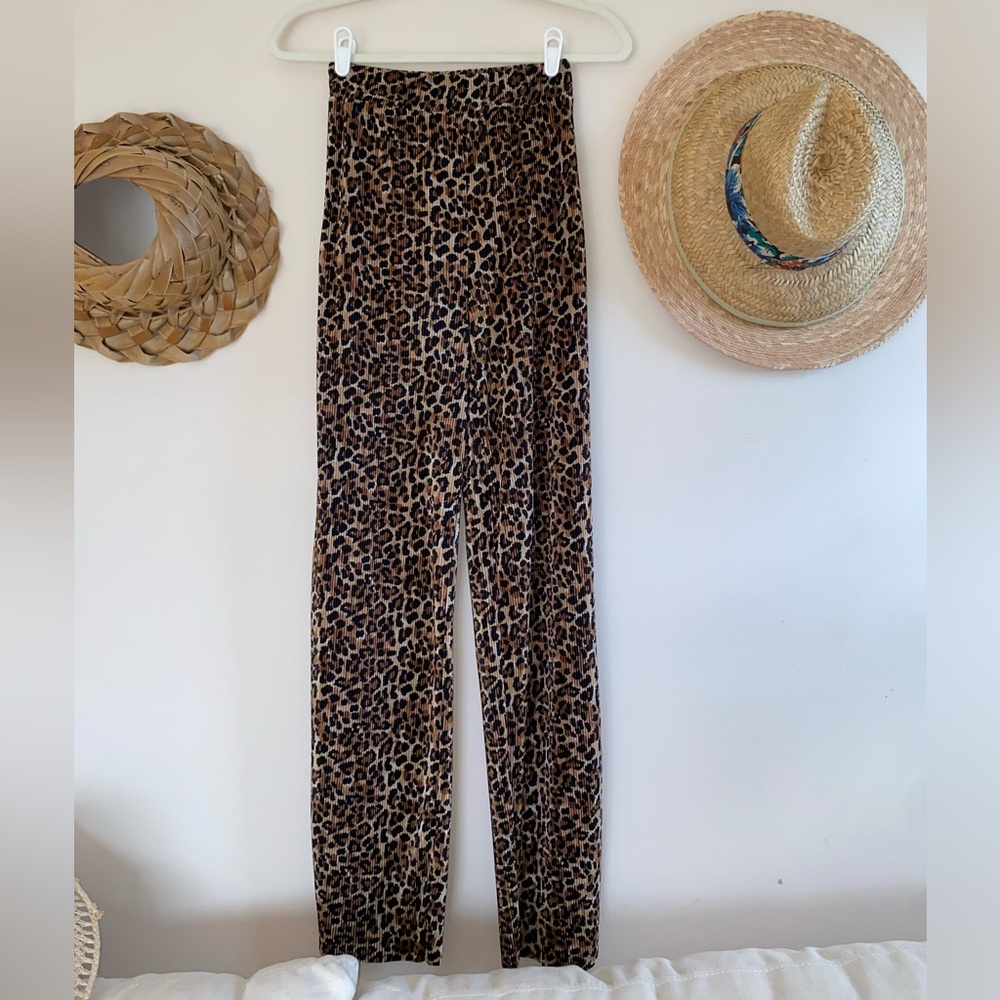 Cheetah leopard pants